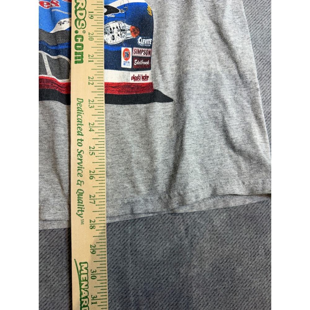 Vintage NASCAR Winston Cup Series 2003 Turning Up The Heat Tour T-Shirt XL Gray - Picture 3 of 5